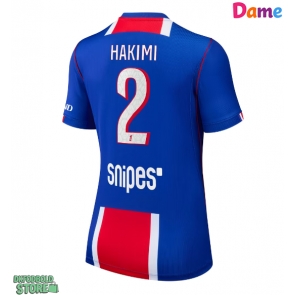 Paris Saint-Germain Achraf Hakimi #2 Replika Hjemmebanetrøje Dame 2026-27 Kortærmet
